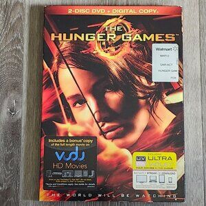 The Hunger Games 2-Disc DVD 2012 Lionsgate Jennifer Lawrence Josh Hutcherson